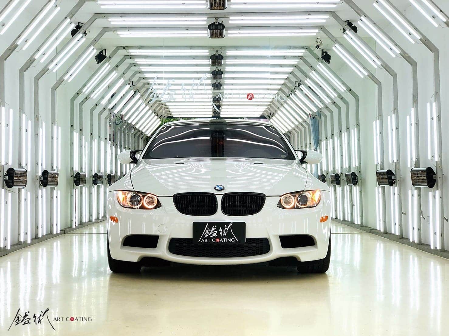 BMW 寶馬 M3 白色作品主圖
