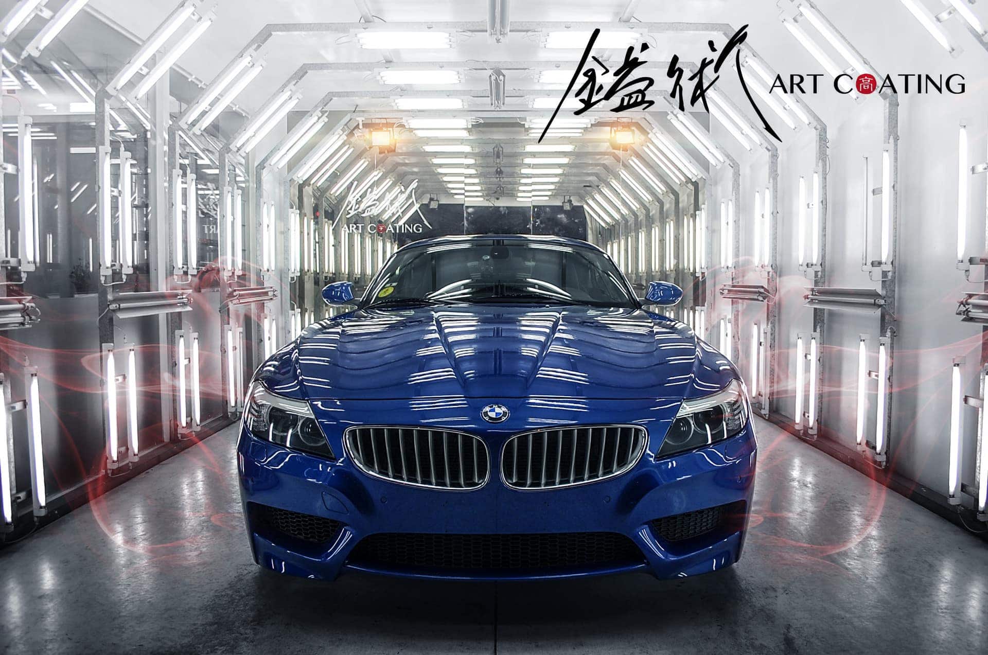 BMW 寶馬 Z4 藍色作品主圖