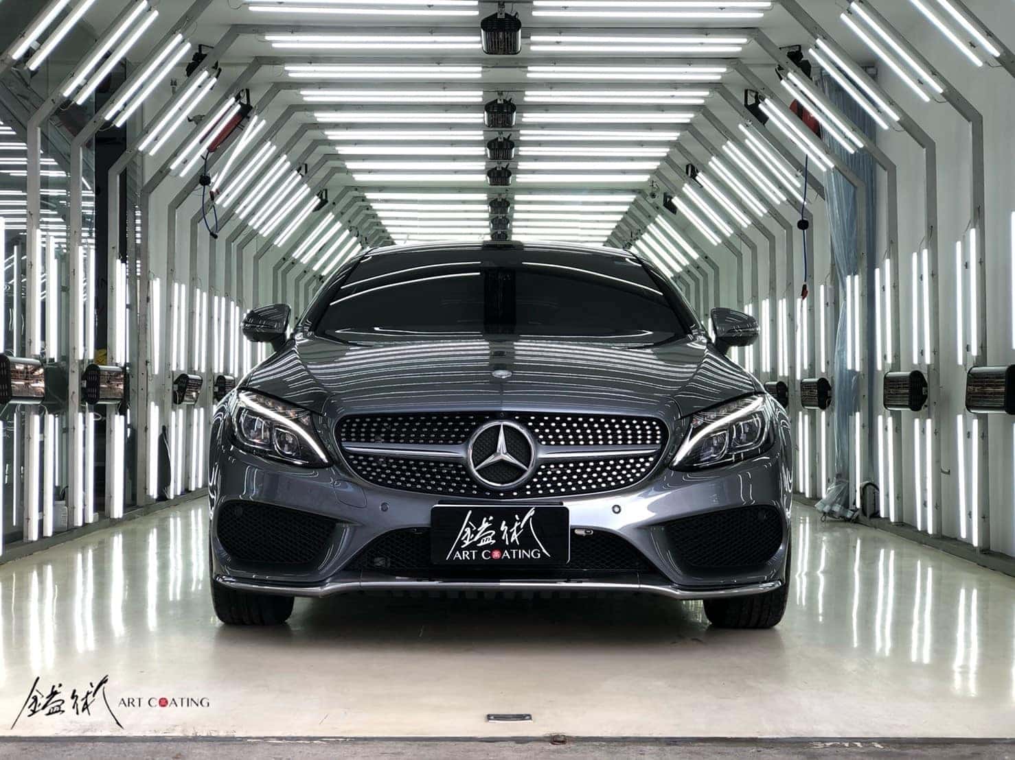 Benz 賓士 C250 灰色作品主圖