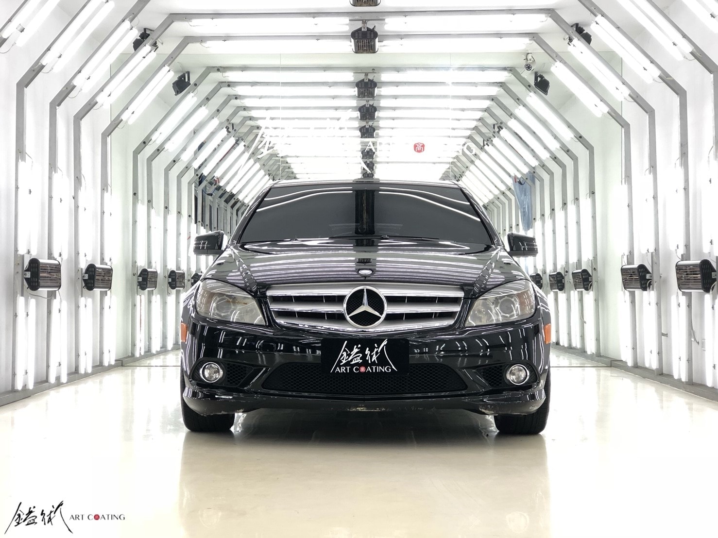 Benz 賓士 美規 C300 黑色作品主圖