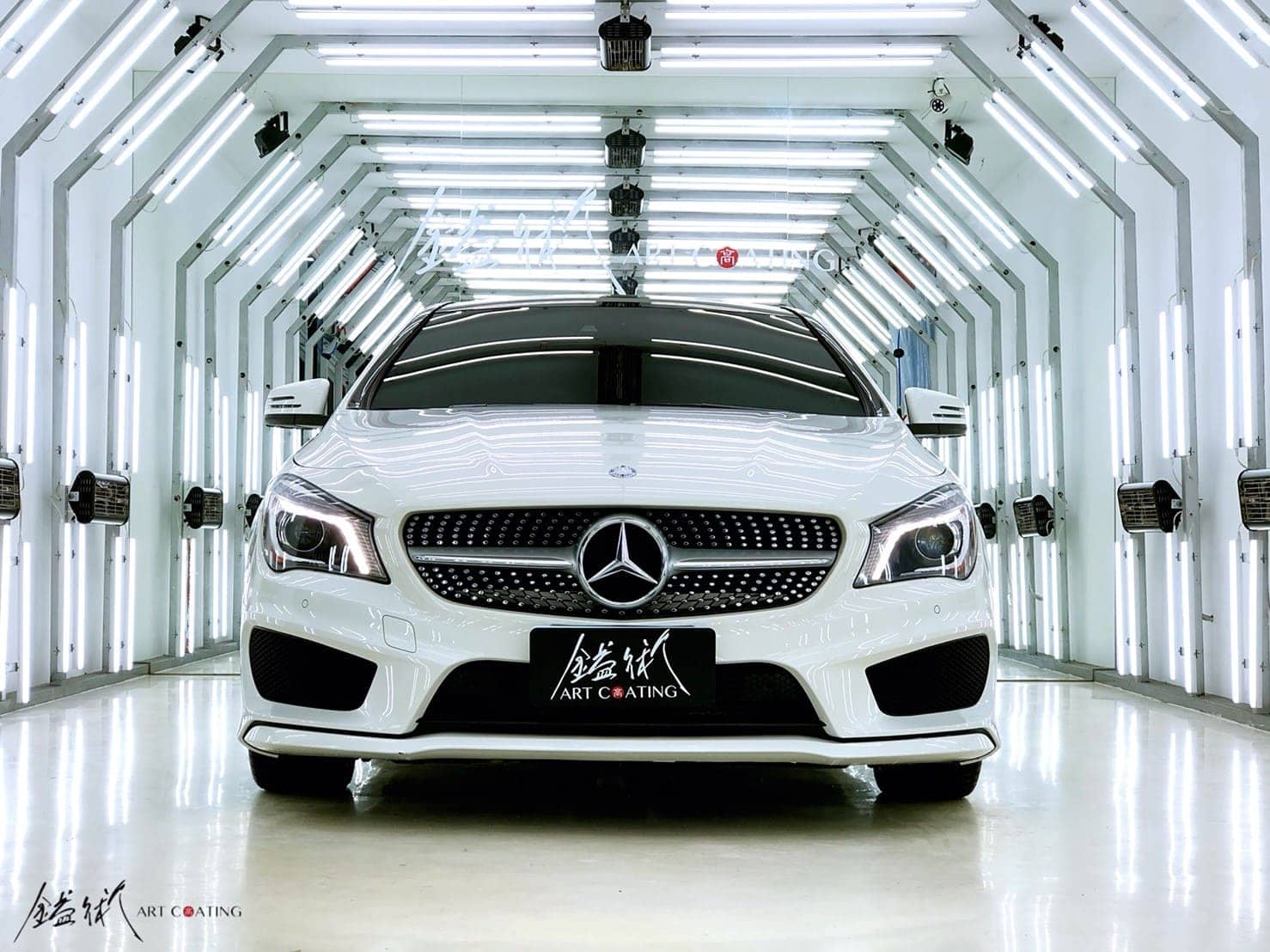 Benz 賓士 CLA250 白色作品主圖
