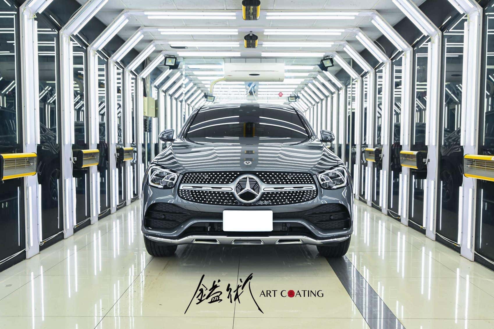 Benz 賓士 GLC300 Coupe 灰色作品主圖