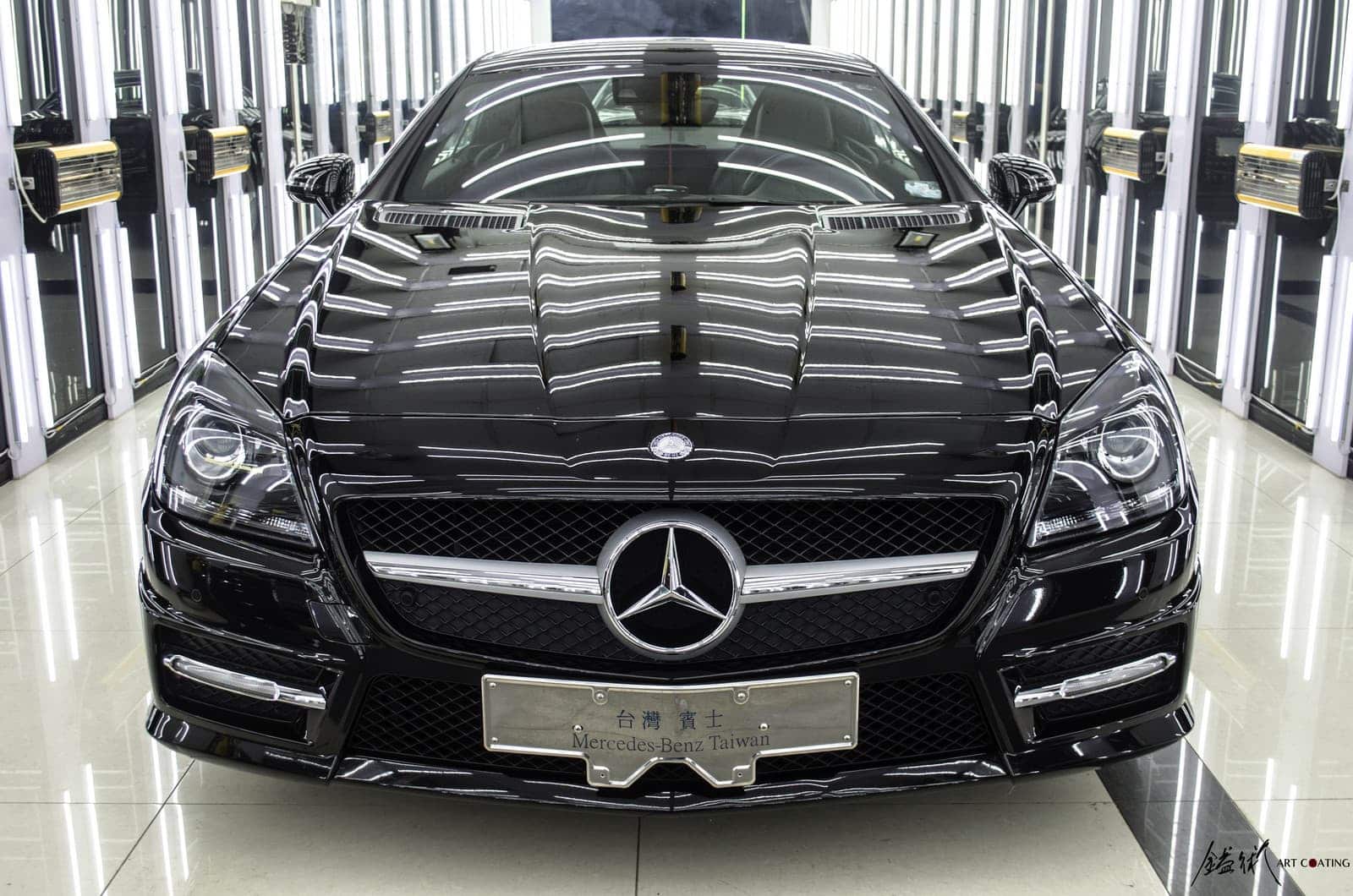 Benz 賓士 SLK250 黑色作品主圖