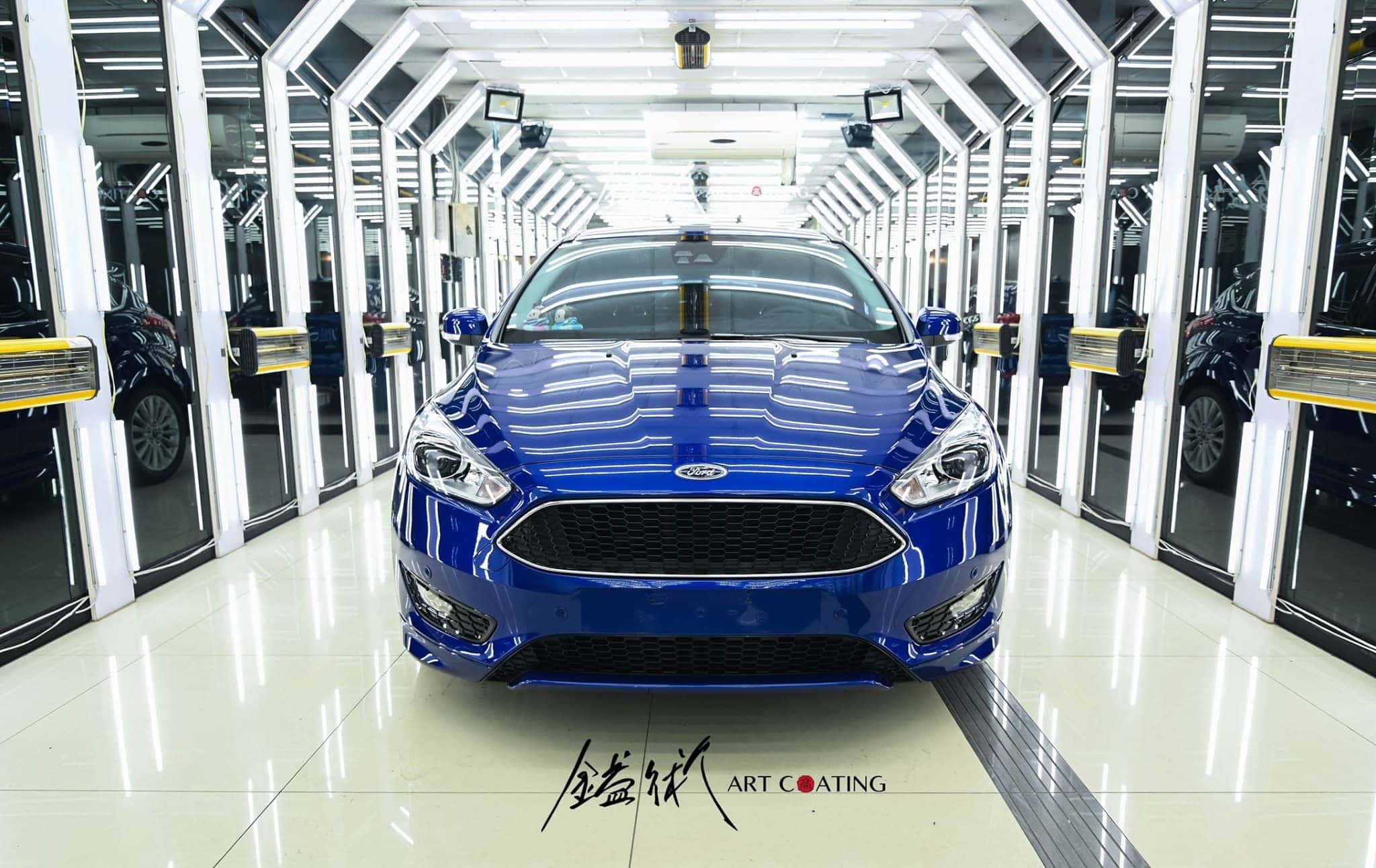 Ford 福特 Focus 藍色作品主圖