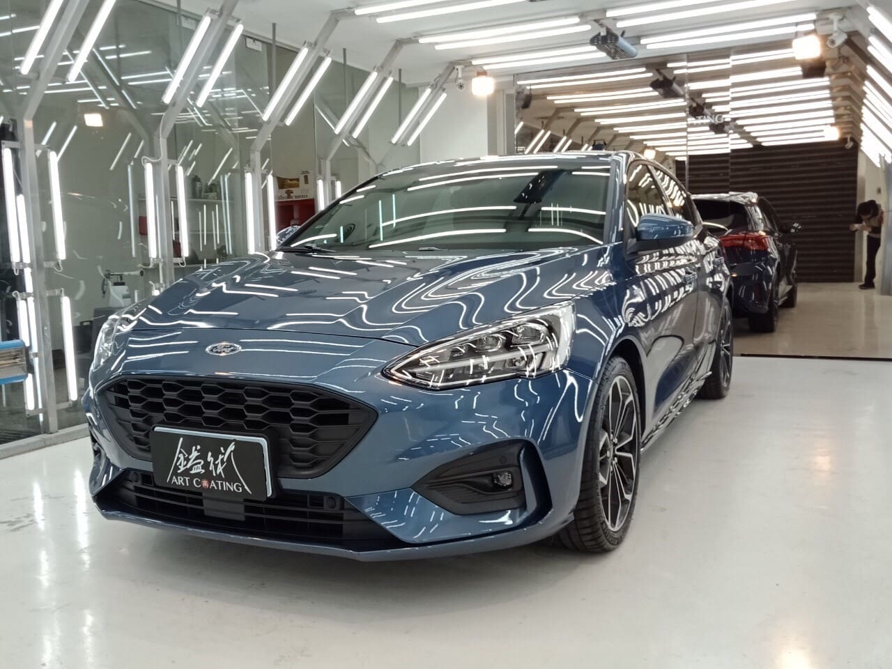 Ford 福特 Focus ST-Line 藍色作品主圖