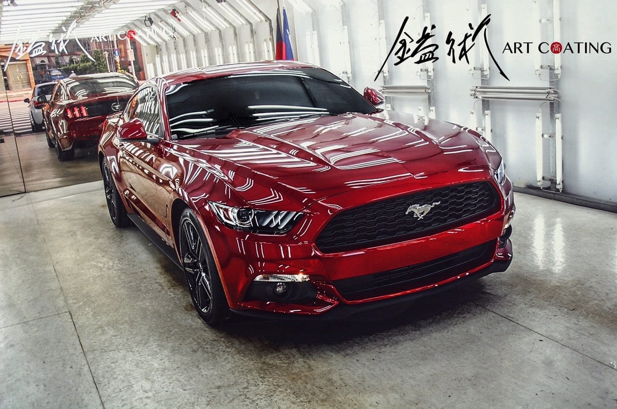 Ford 福特 Mustang 野馬 紅色作品主圖