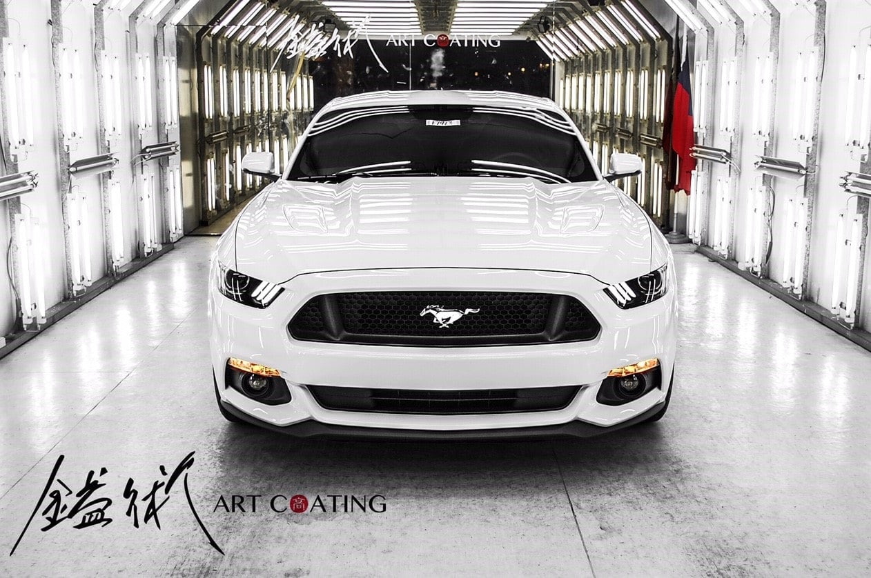 Ford 福特 Mustang 野馬 白色作品主圖