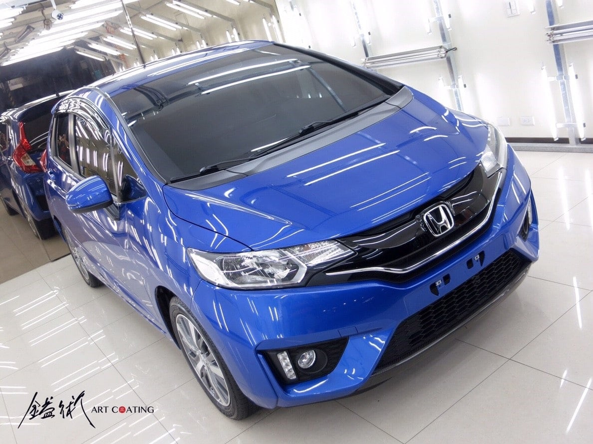 Honda 本田 Fit 藍色作品主圖
