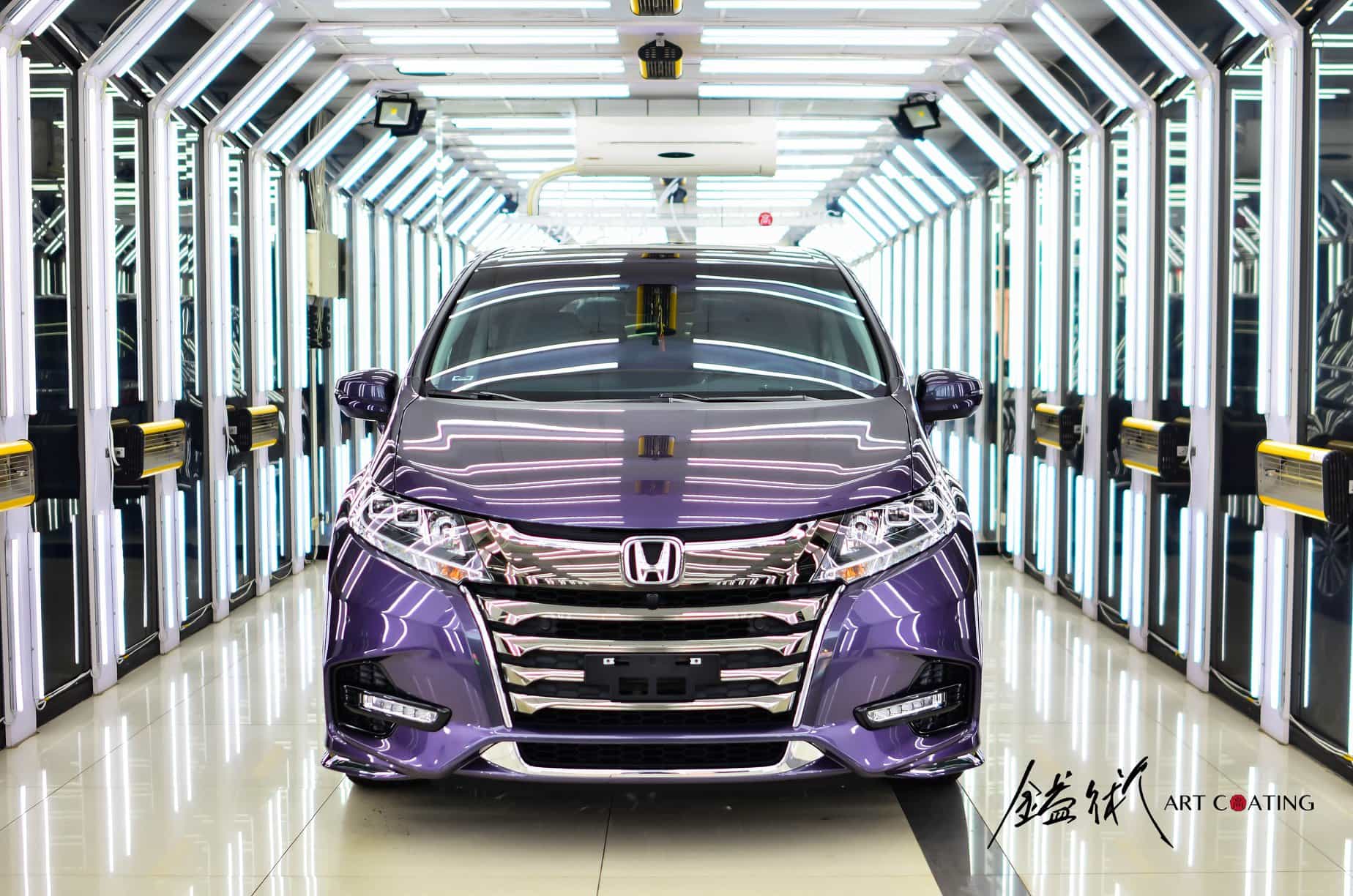 Honda 本田 Odyssey 紫色作品主圖