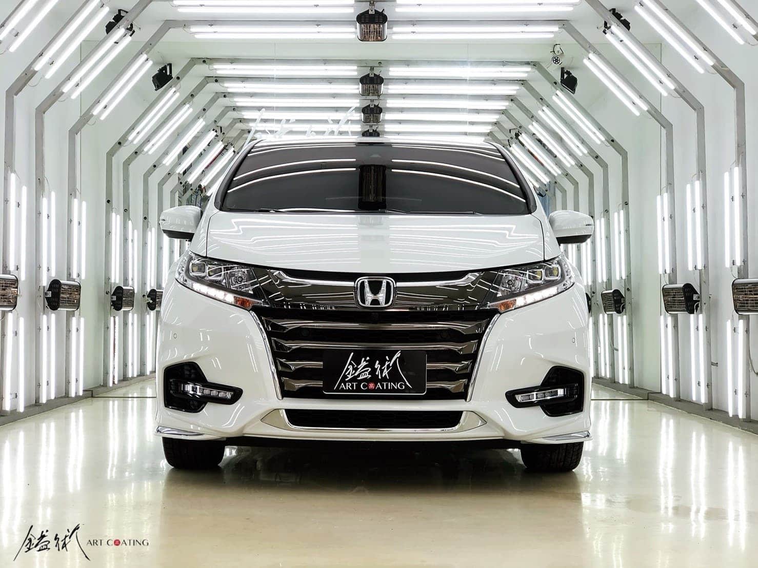 Honda 本田 Odyssey 白色作品主圖