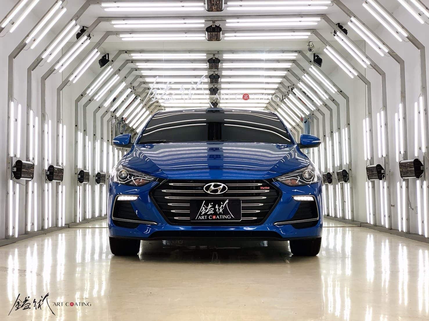 Hyundai 現代 Elantra Sport 藍色作品主圖