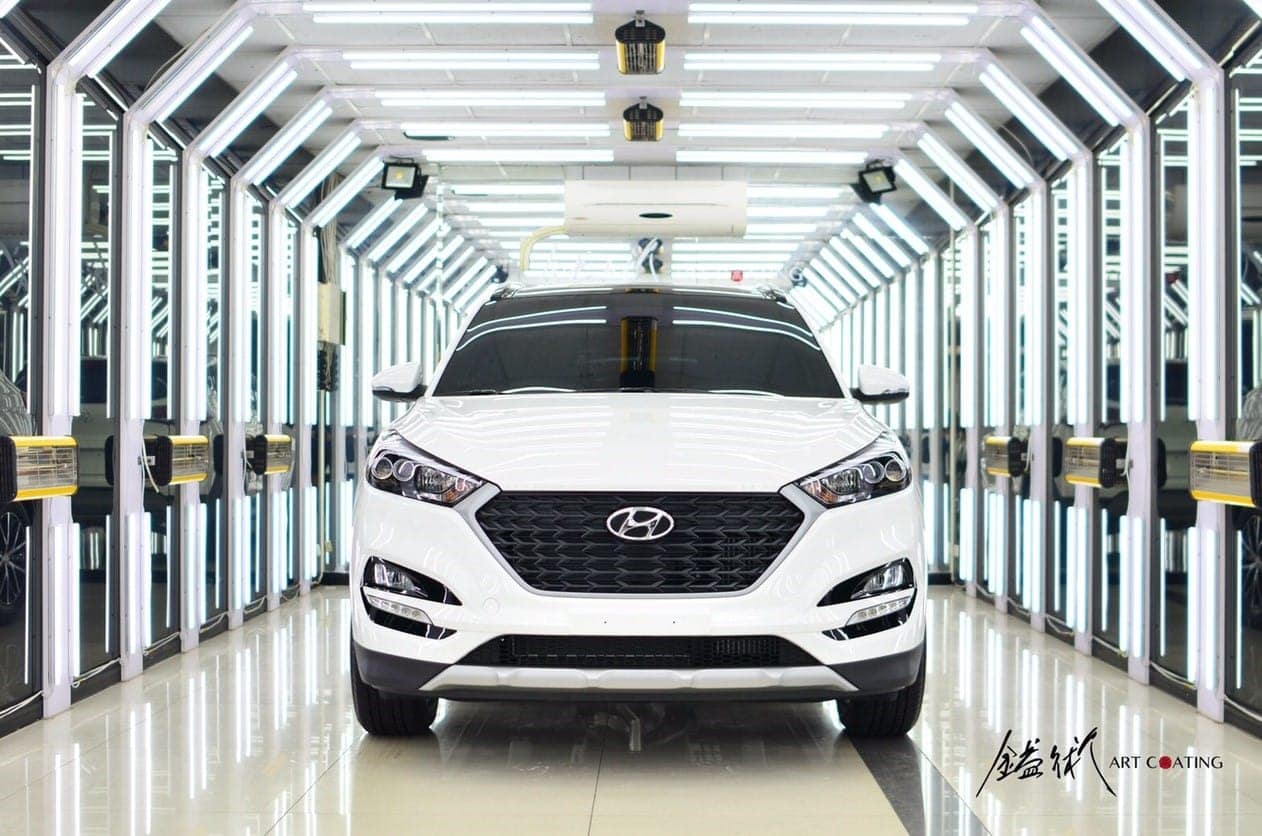 Hyundai 現代 Tucson 白色作品主圖