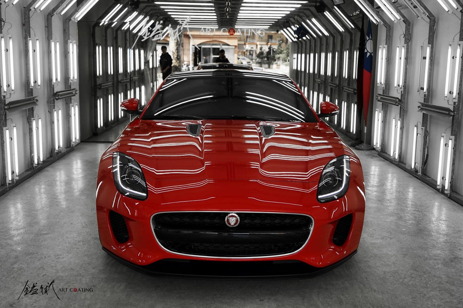 Jaguar 捷豹 F-Type 紅色作品主圖