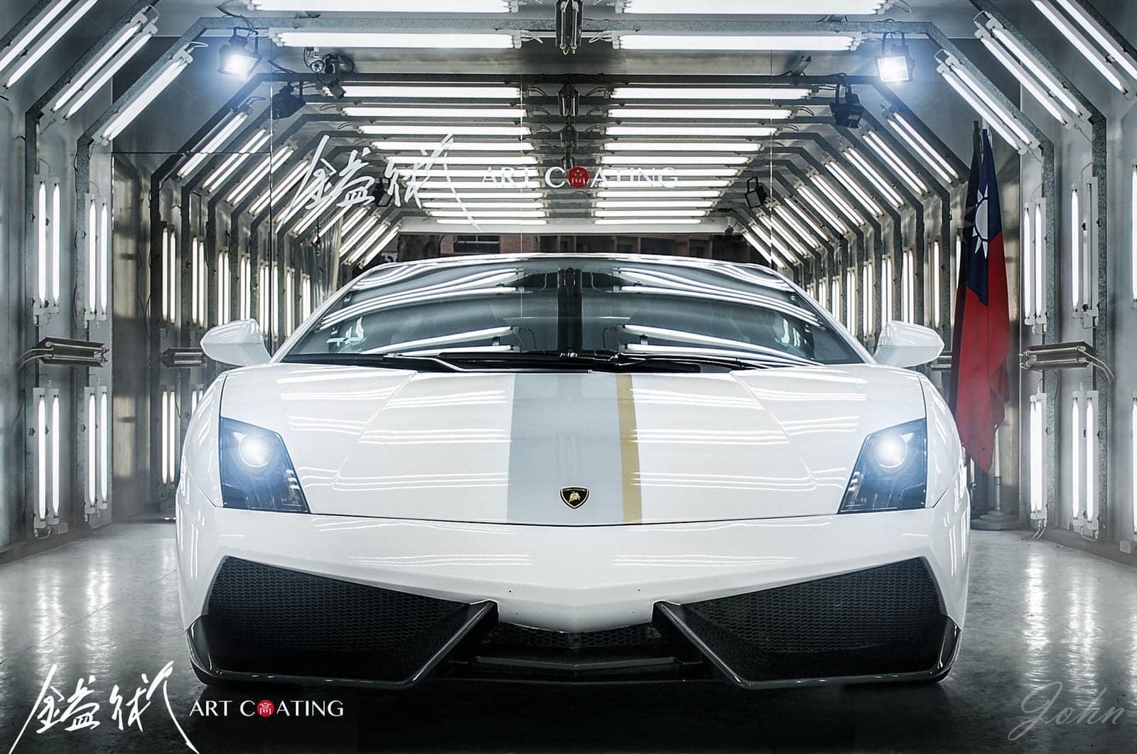 Lamborghini 藍寶堅尼 Gallardo LP550-2 白色作品主圖