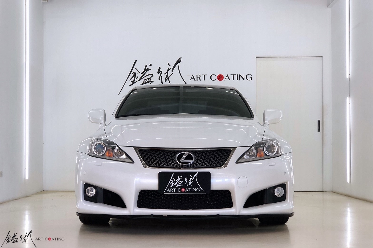 Lexus 凌志 IS-F 白色作品主圖