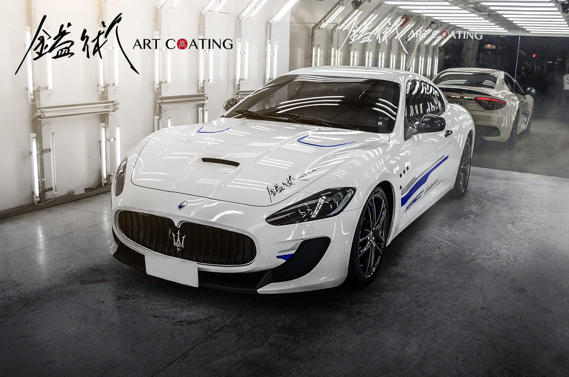 Maserati 瑪莎拉蒂 GranTour 白色作品主圖