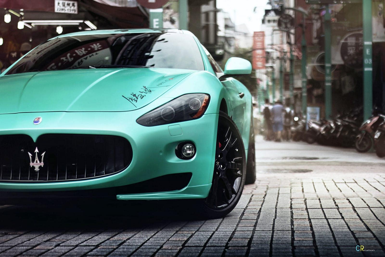 Maserati 瑪莎拉蒂 GranTurismo 綠色作品主圖