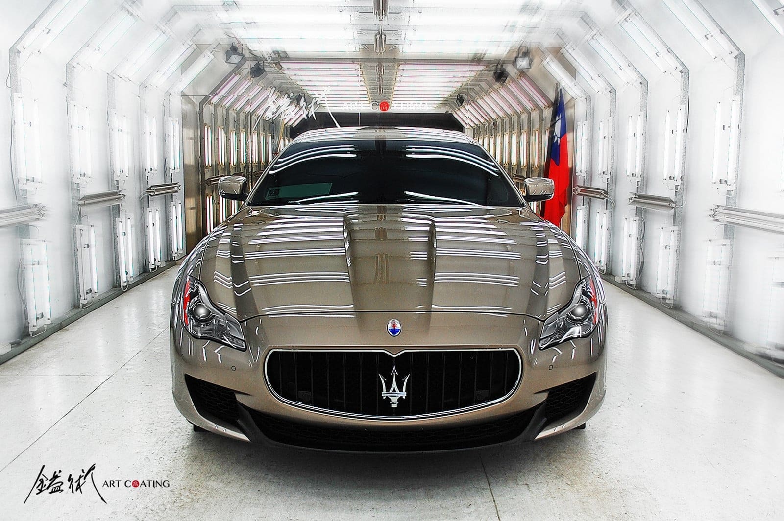 Maserati 瑪莎拉蒂 Quattroporte GTS 土豪金作品主圖