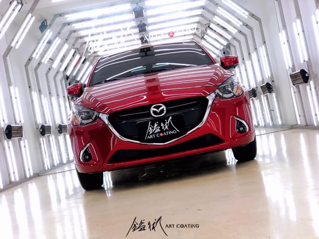Mazda 馬自達 2 魂動紅作品主圖