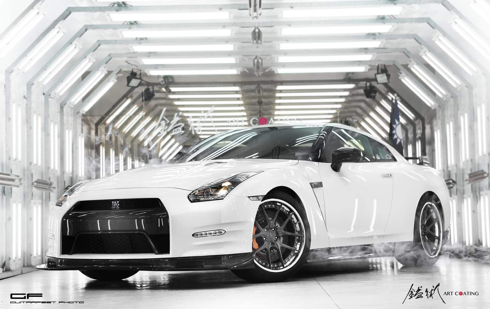 Nissan 日產 GT-R 白色作品主圖