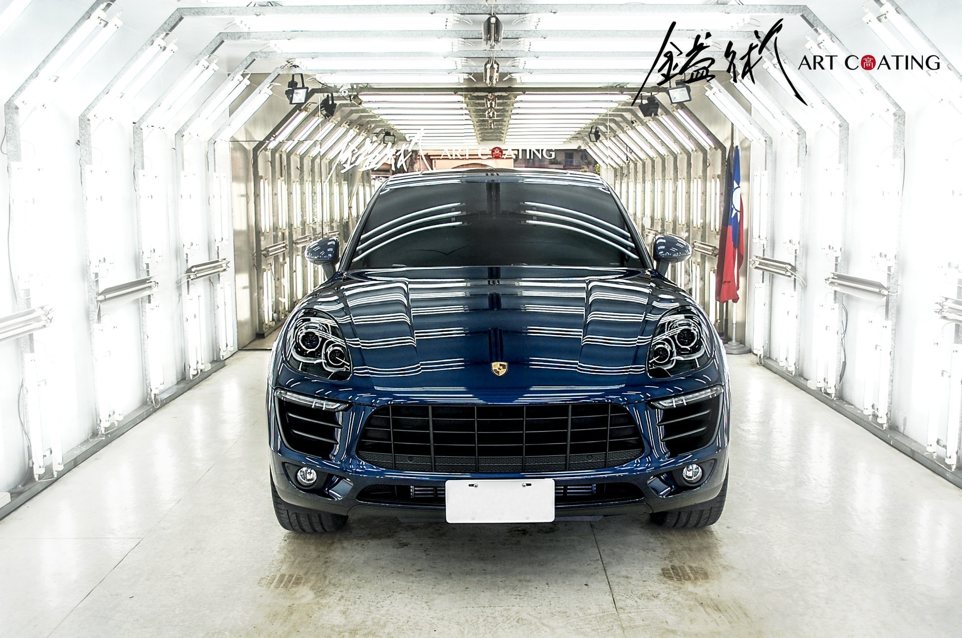 Porsche 保時捷 Macan 深藍色作品主圖