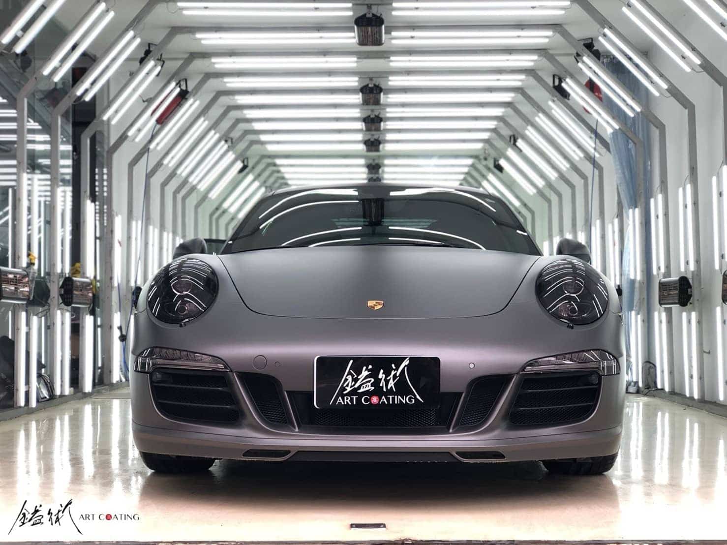 Porsche 保時捷 911 Carrera 4 GTS 灰色作品主圖