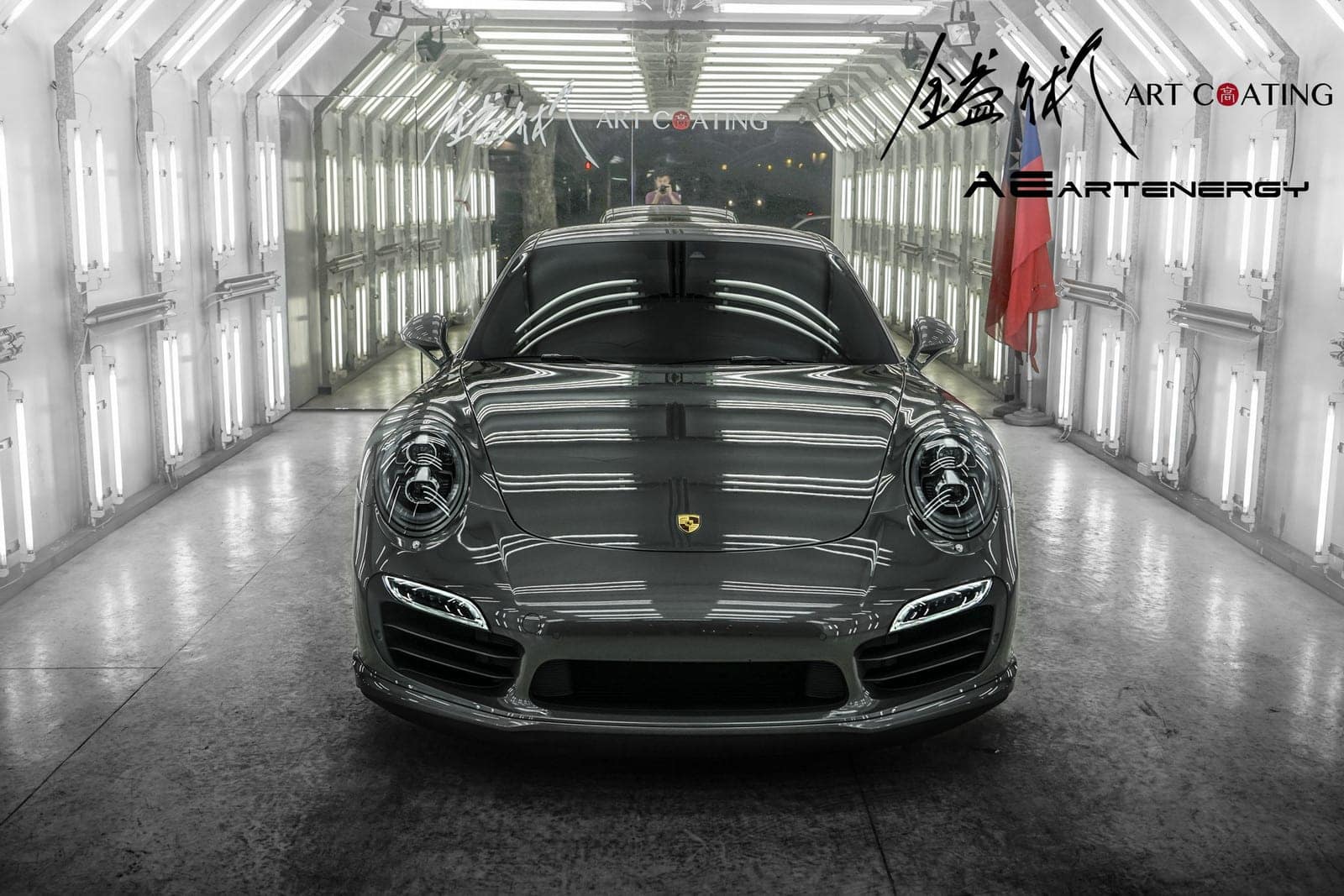 Porsche 保時捷 911 turbo S 灰色作品主圖