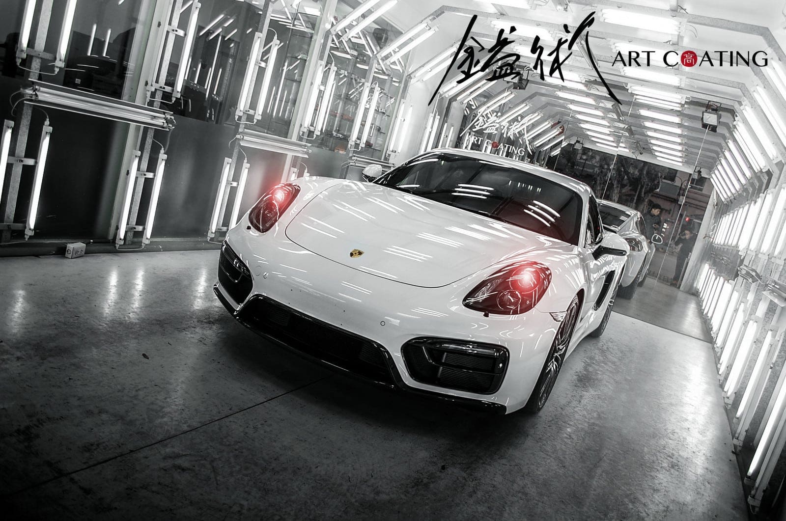 Porsche 保時捷 Cayman GTS 白色作品主圖
