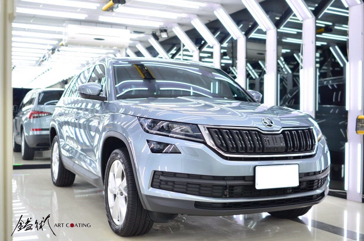 SKODA Kodiaq 月光白作品主圖