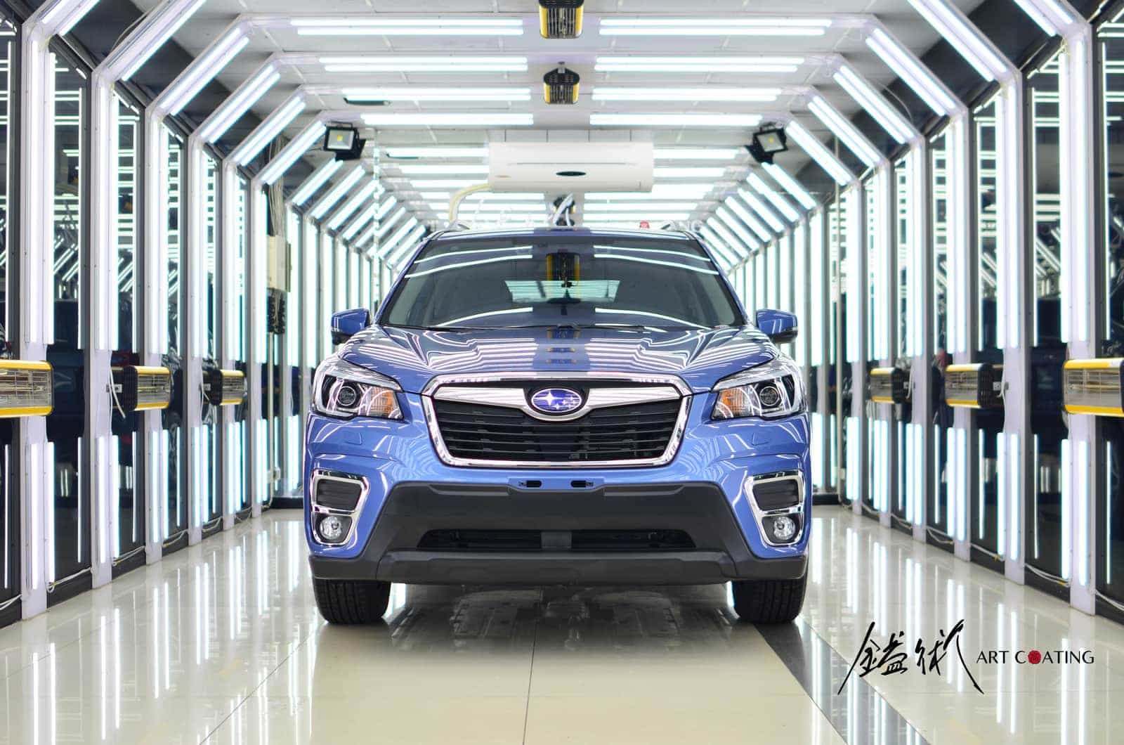 Subaru 速霸陸 Forester 藍色作品主圖