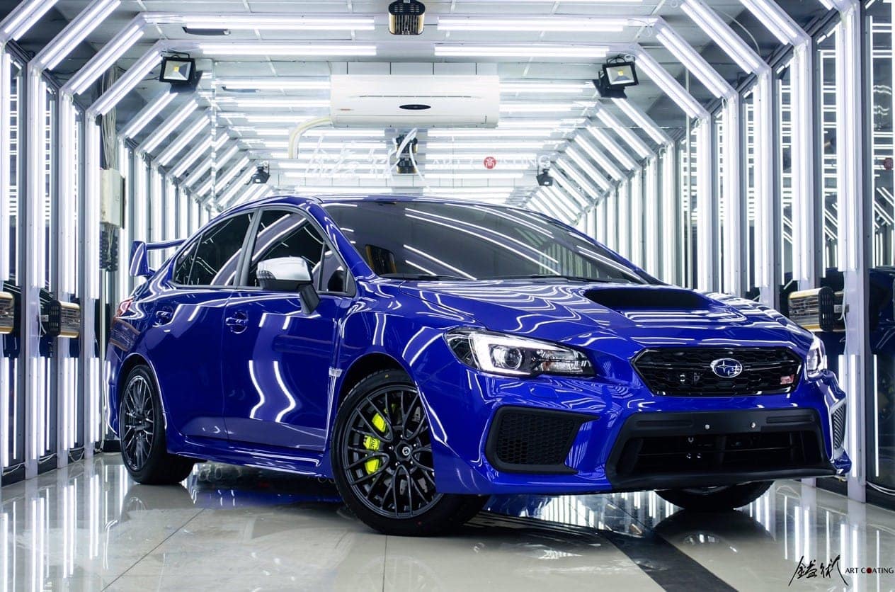 Subaru 速霸陸 WRX 藍色作品主圖