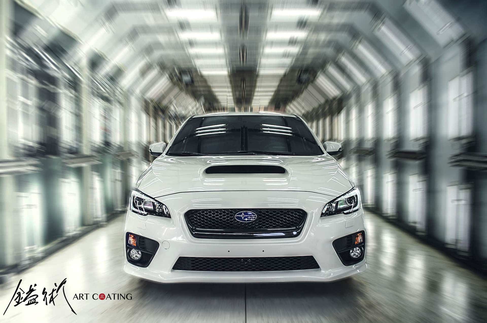 Subaru 速霸陸 WRX 白色作品主圖