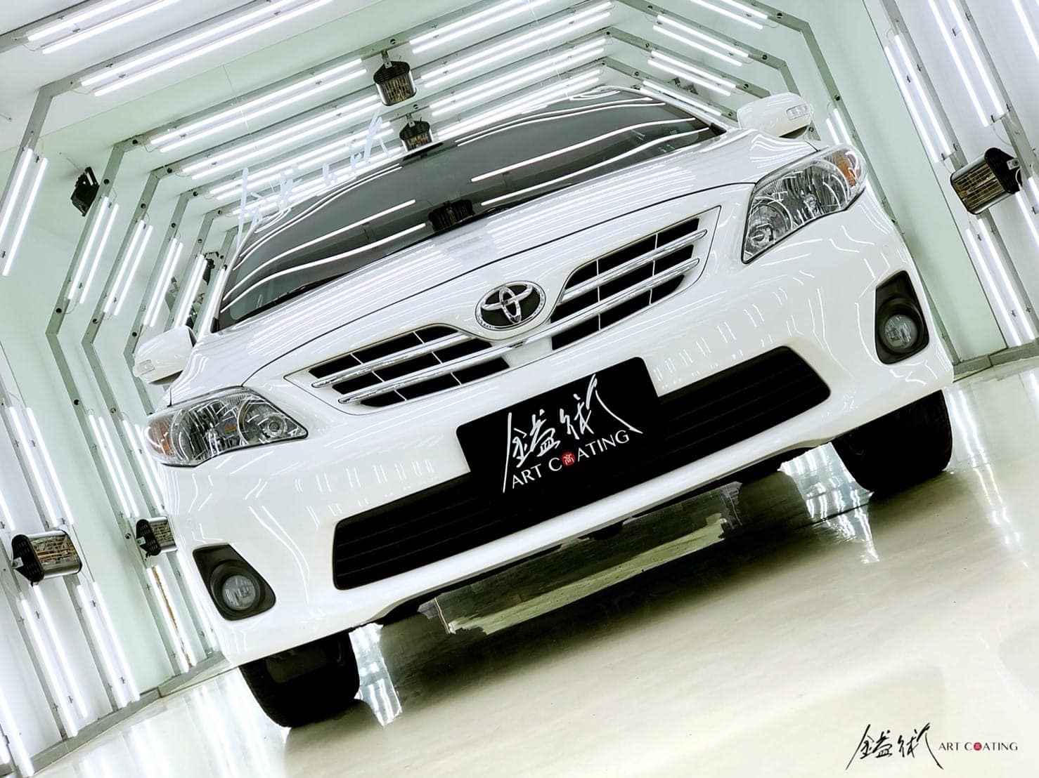 Toyota 豐田 Altis 白色作品主圖