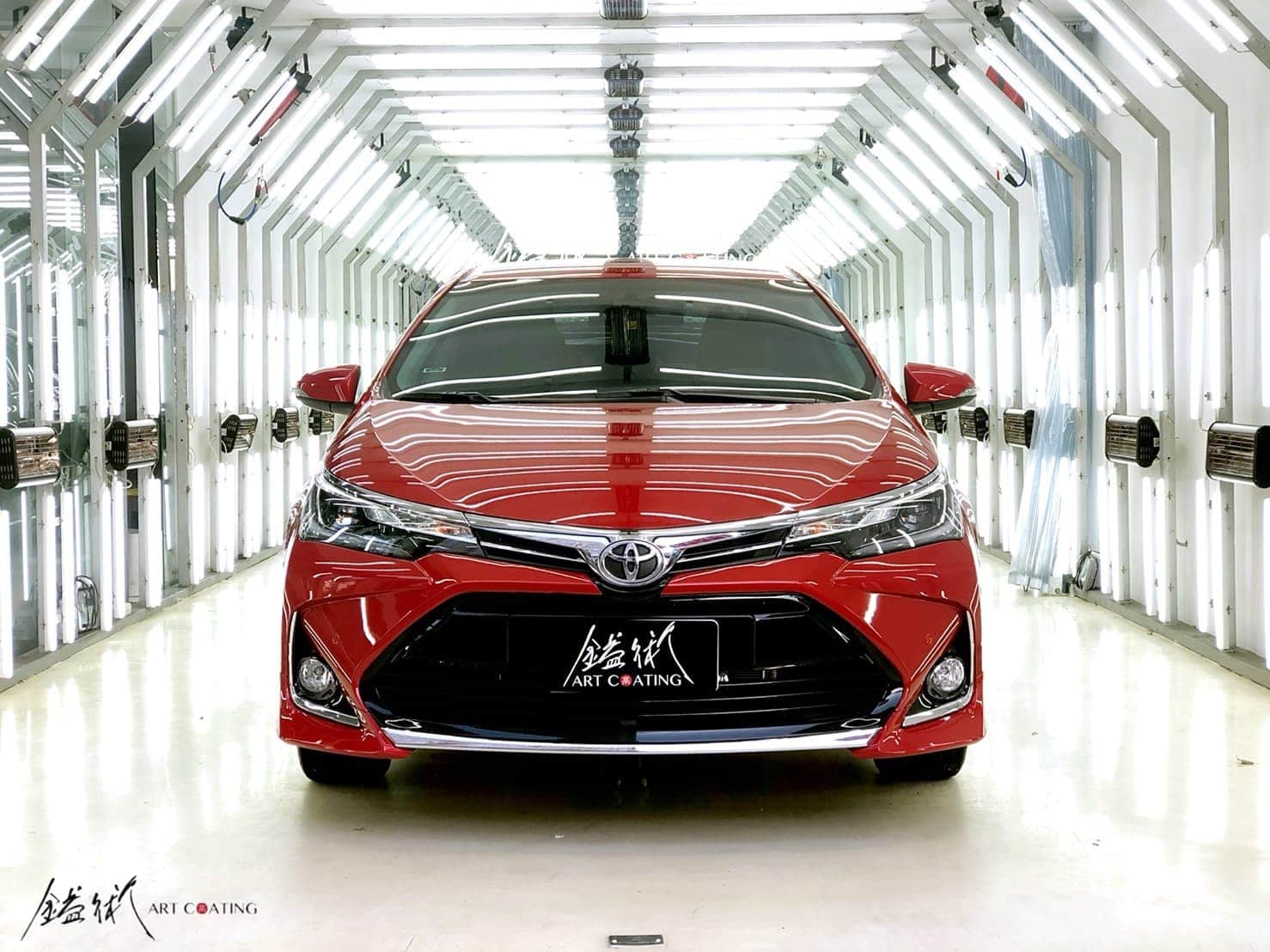 Toyota 豐田 Altis-X 紅色作品主圖