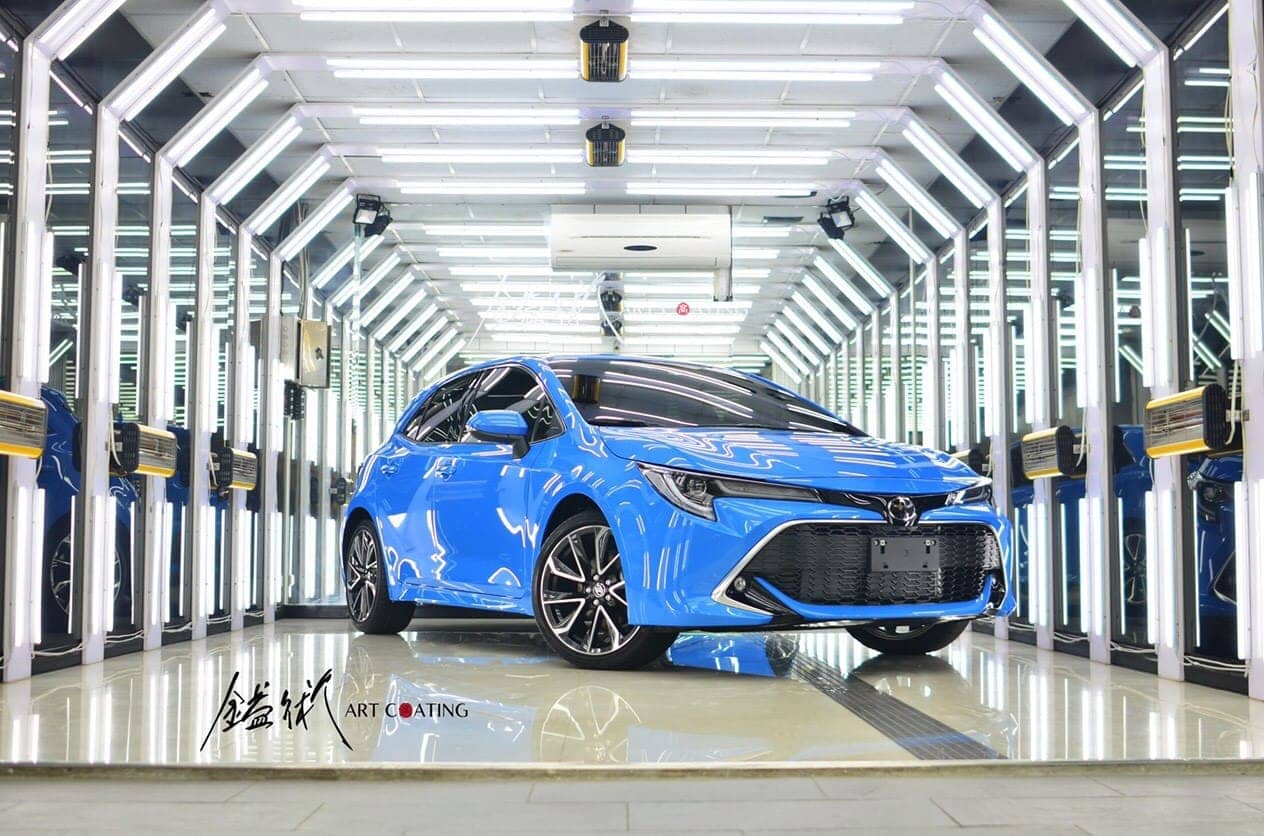 Toyota 豐田 Auris 藍色作品主圖