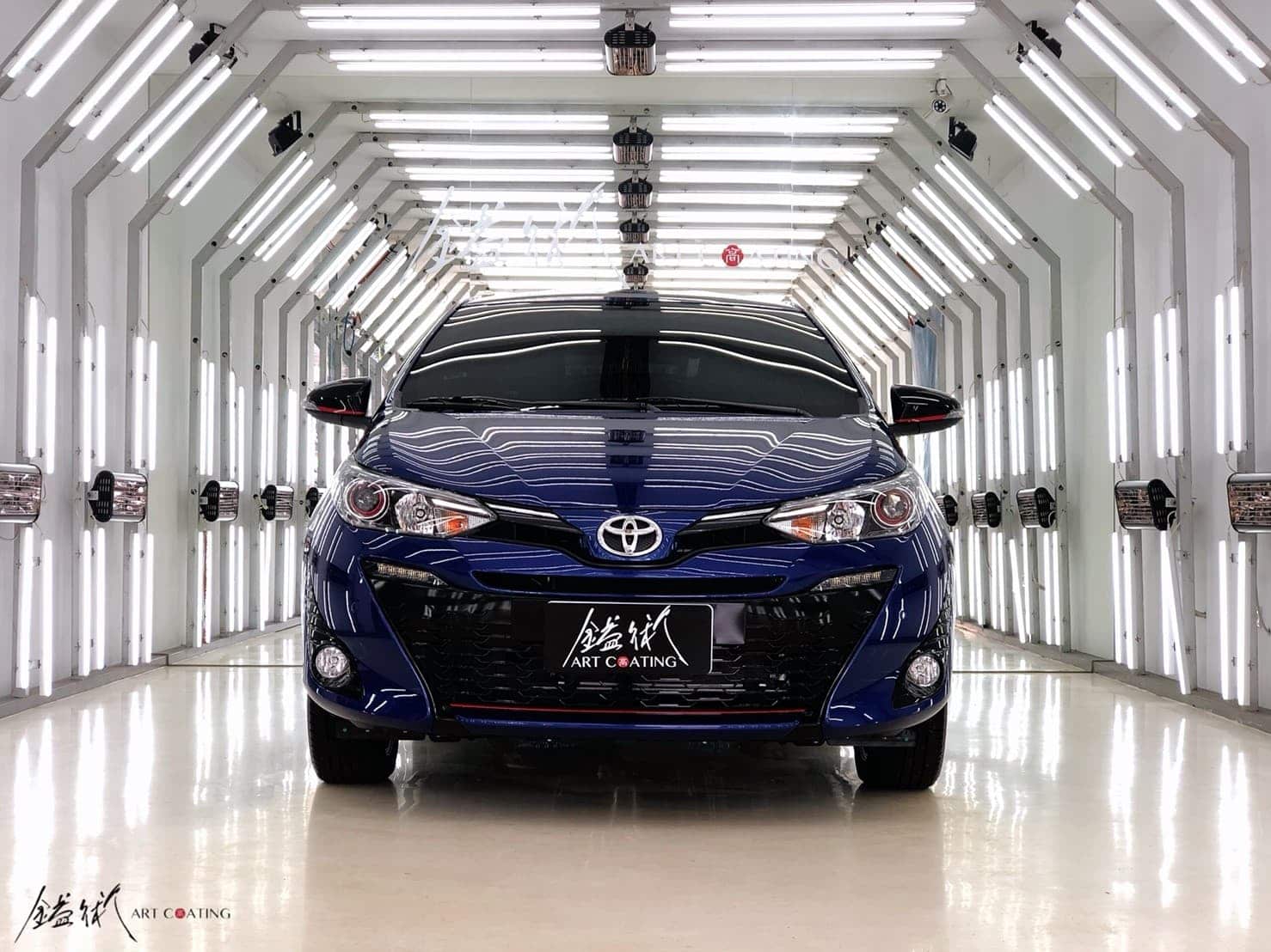Toyota 豐田 Yaris 藍色作品主圖