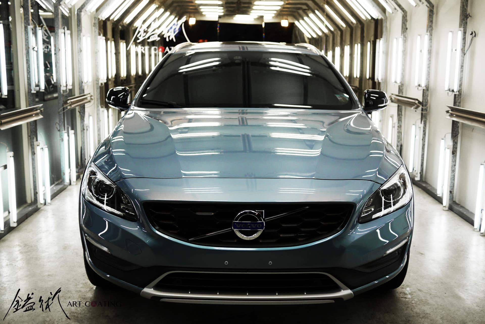 Volvo 富豪 V60 亞馬遜藍作品主圖